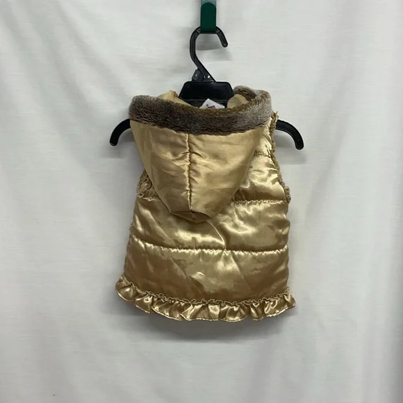 Little Lass Girl’s Hooded Vest Size 18 months - Picture 4 of 5